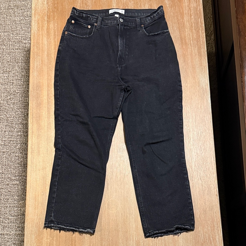 Abercrombie & Fitch Black Curve Love Jeans